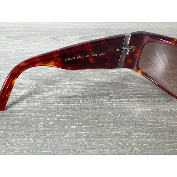 Ed Hardy EHS 004 63-12 120 Tortoise-‎ Swarovski Crystals- Sunglasses w/ Case main image 4